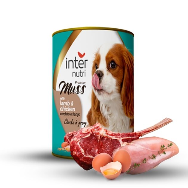 InterNutri Premium Muss Dog Can Chicken & Lamb (415g)