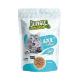 Jungle Adult Instinct Chunks with Salmon in Gravy Wet Food Pouch (100gm)