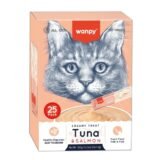Wanpy Creamy Treat Tuna & Salmon 25pc Pack*14gm (350gm)