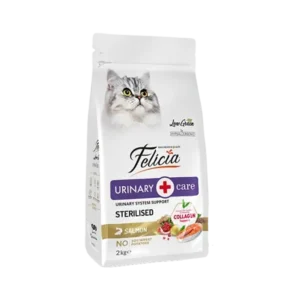 Felicia Urinary Care Adult Salmon Sterilised Dry Cat Food (2kg)