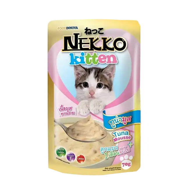 Nekko Kitten Pouch Tuna Mousse (70gm)