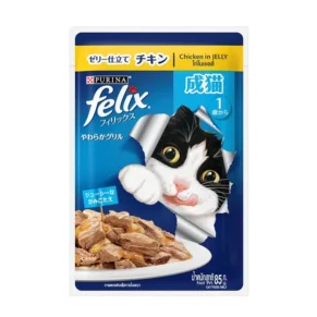 Felix Adult Chicken in Jelly Cat pouch (85gm)