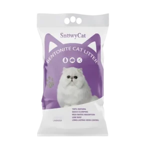 SnowyCat Bentonite Cat Litter Lavender (5L)