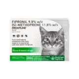 Frontline Plus Spot on Tick & Flea Control for Cats (0.5ml, 1 Pipette)