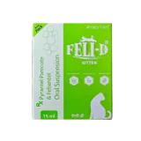 Feli-D Deworming Oral Suspension for Kitten (15ml)