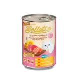 Bellotta Can Real Tuna Topping Crab Meat in Jelly Adult (400gm)