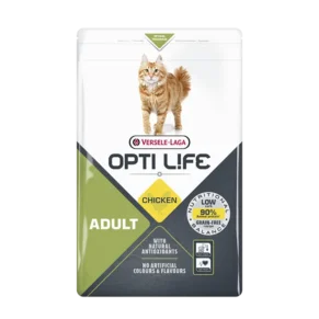 OptiLife Adult Chicken Dry Cat Food (2.5kg)