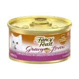 Fancy Feast Gravy Lovers Grilled Chicken in Gravy Canned Wet Food (85gm)