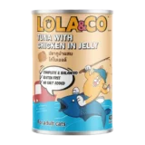 Lola & Co Cat Can Food Tuna with Chicken in Jelly (400gm)