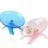 Hamster Flying Saucer Silent Running Wheel Random Color (18cm)