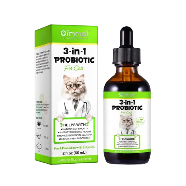Oimmal Cats 3in1 Probiotic Drops (60ml)