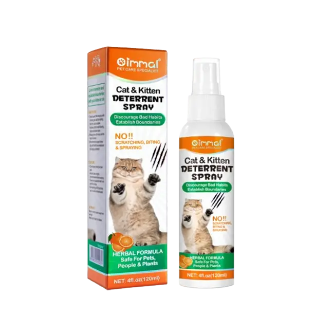 Oimmal Cat & Kitten Repellent Deterrent Anti-Scratching No-Spraying Spray (120ml)