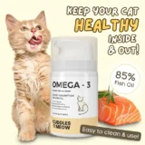 CatButler Omega 3 Creamy Fish Oil Mousse Emulsified Cat Supplement (50ml)