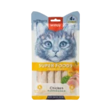 Wanpy Super Foods Creamy Cat Treats Chicken with Pumpkin & Kale (5p*14g)