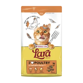 Lara Adult Dry Cat Food Poultry with Turkey & Chicken (7kg)