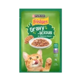 Purina Friskies Gravylicious in Chicken Wet Food Pouch for Adult Cat (70g)