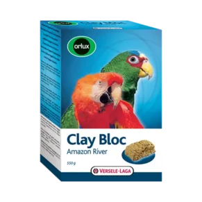 Versele Laga Orlux Clay Block Amazon River for Big Parakeets & Parrots (550gm)