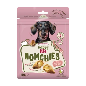 VerseleLaga HappyLife Nomchies Lamb Crunchy Dog Treat with Creamy Filling (150gm)