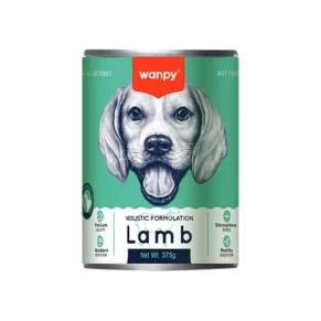 Wanpy Holistic Formulation Dog Wet Food Lamb Can (375gm)
