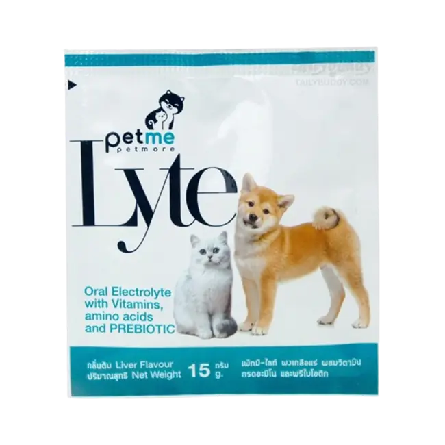 PetMe Lyte Oral Electrolyte & Prebiotic Liver Flavor (15gm)
