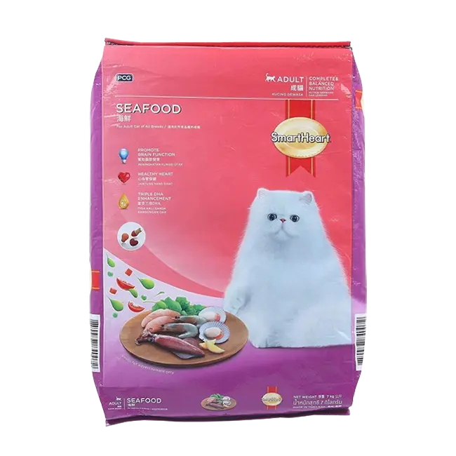 SmartHeart Adult Dry Cat Food Seafood (7kg)